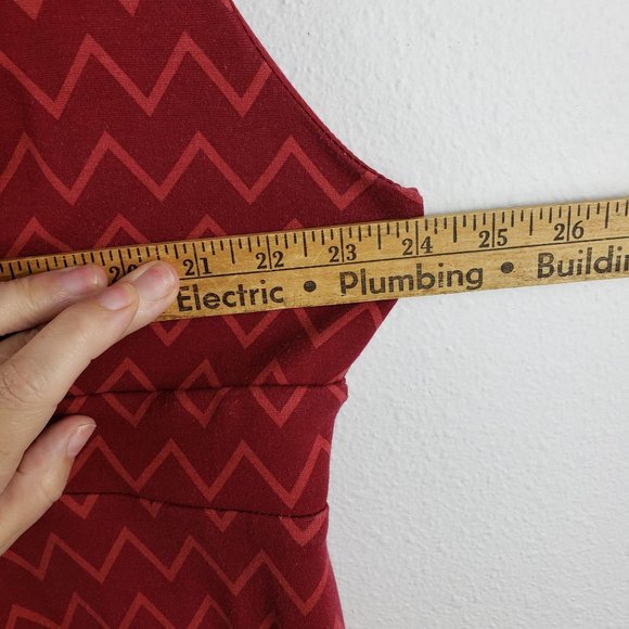 Torrid Her Universe Womens Size 3X Mary Poppins Red Cap Sleeve Dress - Picture 4 of 7